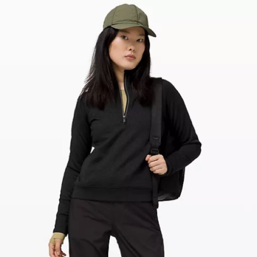 Lululemon Engineered Warmth Half Zip Size 4 NWOT